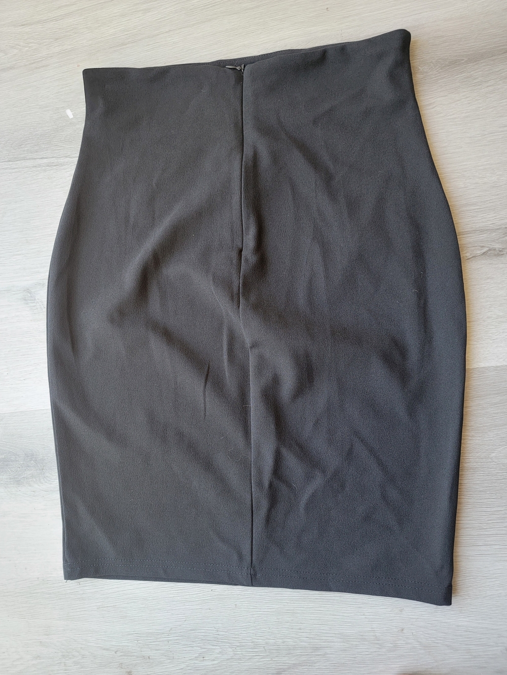 SHEIN Black High-Waist Pencil Skirt